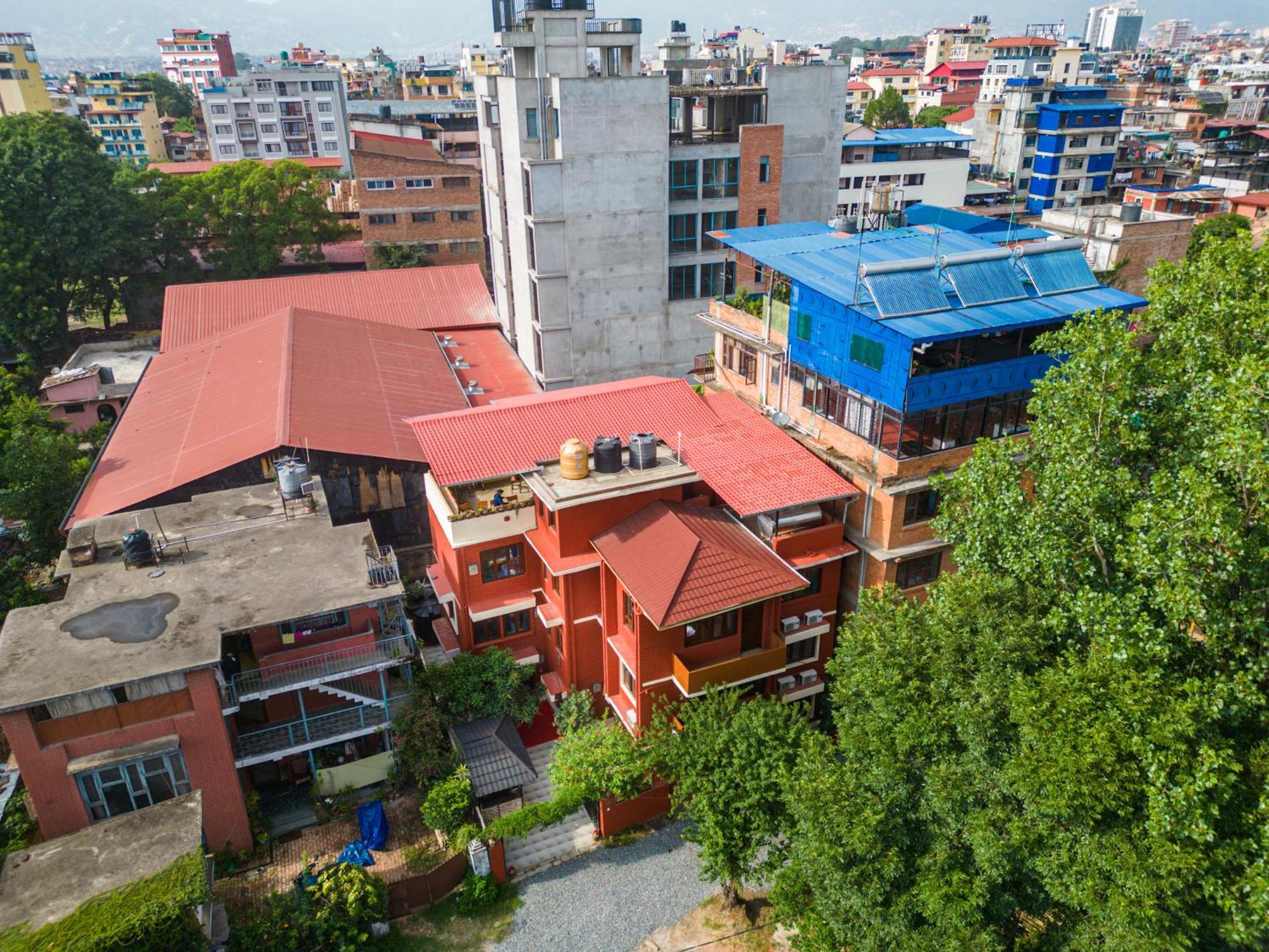 Nepali Heritage Hotel Katmandú Exterior foto